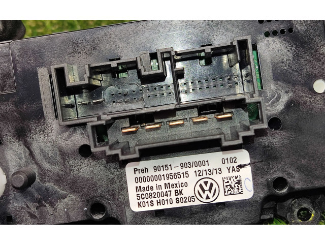 Блок управления климат-контролем 5C0820047BK, 901519030001   Volkswagen Jetta VI