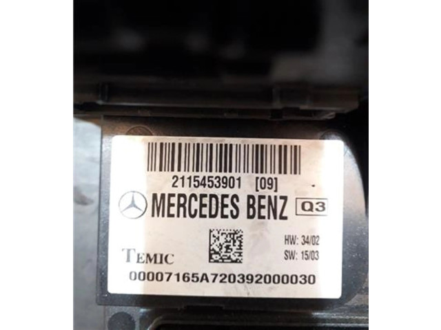 Pojistková skříňka 2115453901, 2115453901 Mercedes-Benz E AMG W211 2004