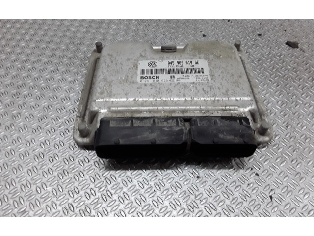 Блок управления двигателя 045906019AE, 0281010628 Volkswagen Lupo