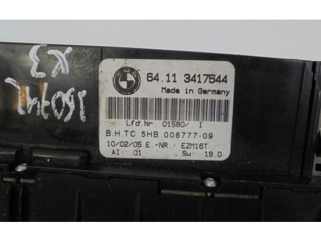 Блок управления климат-контролем 64113443981   BMW X3 E83