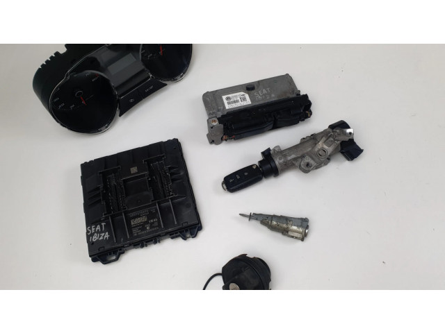 Комплект блоков управления 6R0937087R, 03C906014FB   Seat Ibiza IV (6J,6P)