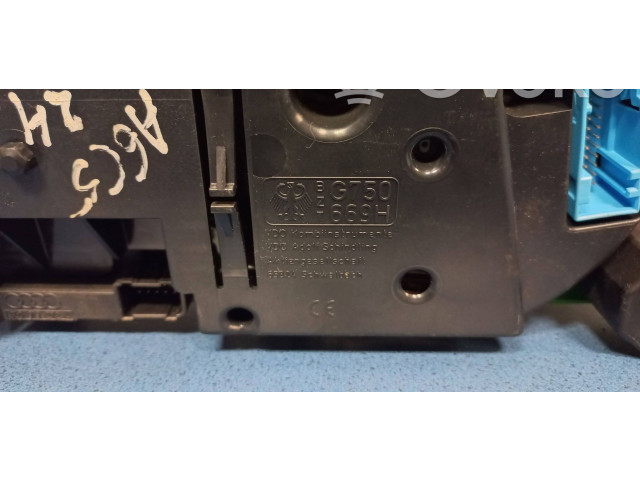 Панель приборов 4B0919860LX, 110208806012   Audi A6 S6 C5 4B       