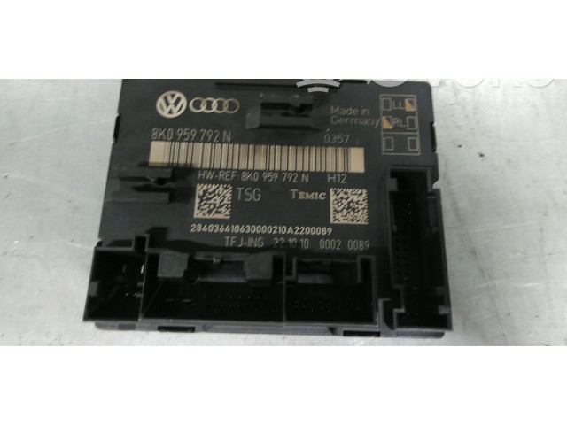 Блок управления дверью 8K0959795F Audi Q5 SQ5