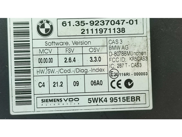 Řídící jednotka 8512047, 9237047 BMW 3 E92 E93 2011