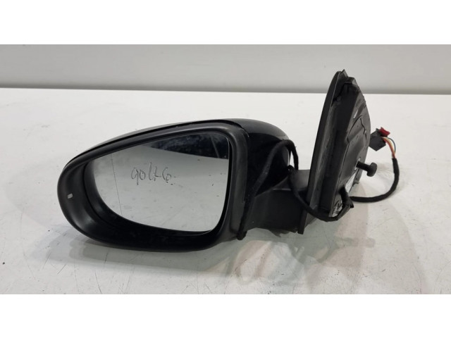 Зеркало электрическое     левое    Volkswagen Golf VI  2008-2013 года   