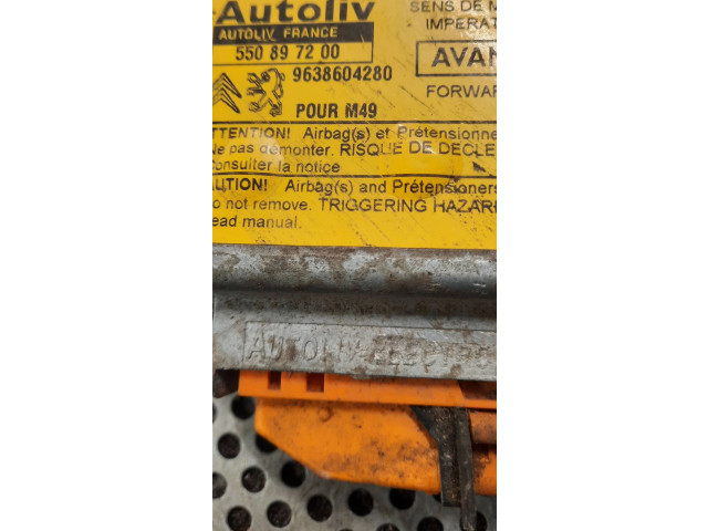 Блок подушек безопасности 550897200 Citroen Berlingo