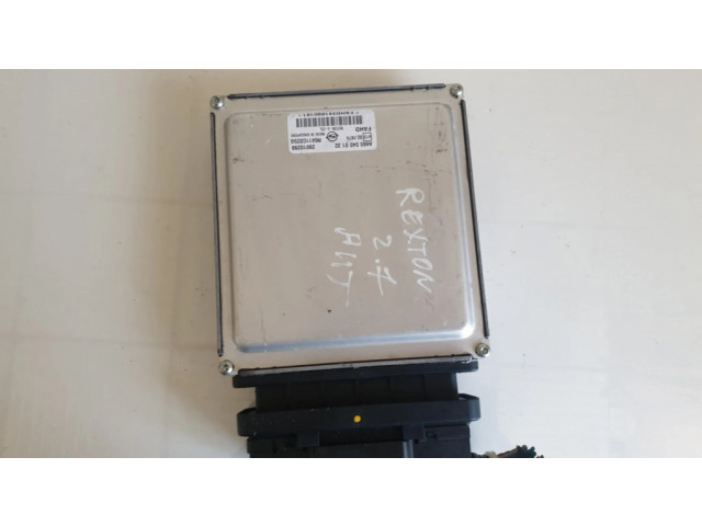 Блок управления двигателя A6655400132 SsangYong Kyron