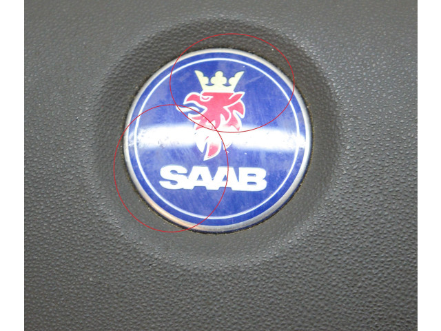 Надувная подушка для руля  12757622, 498997212   Saab 9-5 