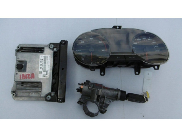 Комплект блоков управления 0281015433 Seat Ibiza IV (6J,6P)