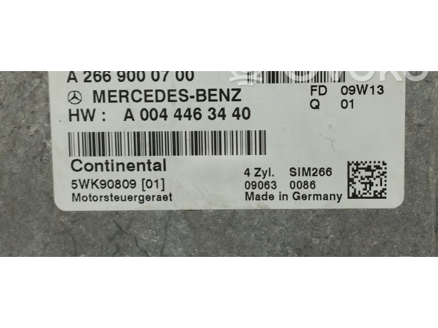 Řídící jednotka A2669000700, A2669000700 Mercedes-Benz B W245 2009