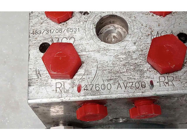 Блок управления АБС 47600AV700   Fiat Punto (188)