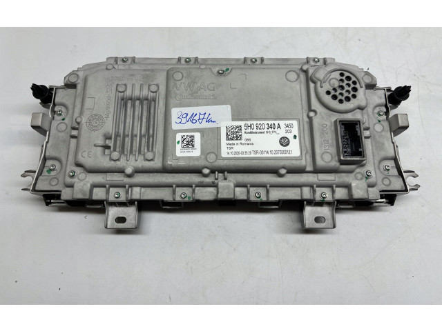 Панель приборов 5H0920340A Volkswagen Golf VIII