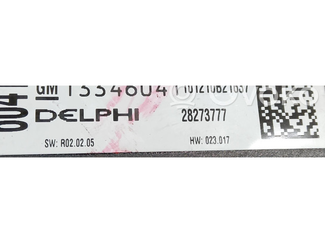 Блок управления климат-контролем 13346041, 13346041   Opel Meriva B