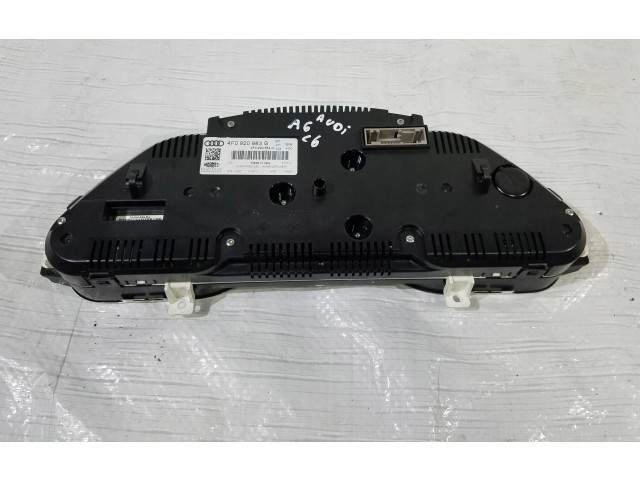 Панель приборов    Audi A6 S6 C6 4F       