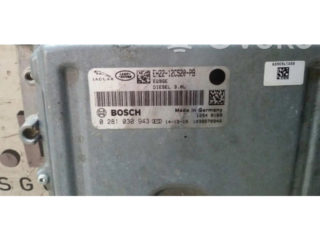 Блок управления двигателем Блок управления EH2212C520PB Jaguar XJ X350
