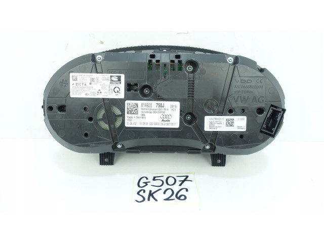 Панель приборов 81A920750J, 81A920750J Audi Q2 -