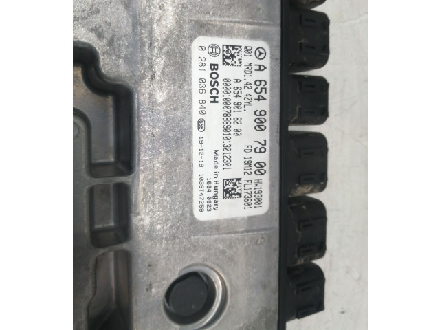 Блок управления двигателя A6549007900, BOSCH0281036840   Mercedes-Benz GLB x247