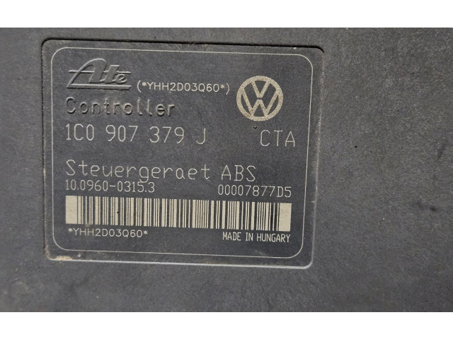 Блок АБС 1J0614117F, 1C0907379J Skoda Octavia Mk1 (1U) 1996 - 2004 года