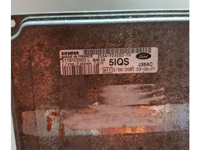 Řídící jednotka S118107003L, 2S6A12A650TH Ford Fiesta 2006