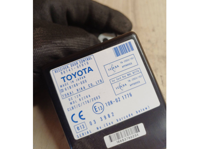 Блок управления 897410F010, 61B168000 Toyota Corolla Verso E121