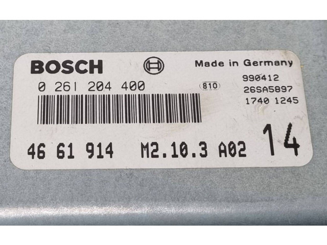 Řídící jednotka 0261204400, 4661914   Saab 9-3 Ver1 1999