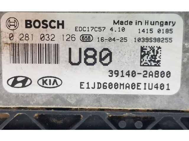 Блок управления двигателем Блок управления 0281032126   KIA Ceed