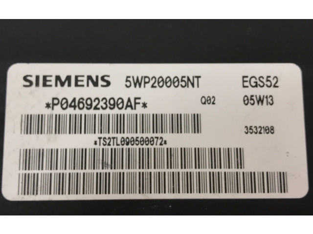 Блок управления коробкой передач P04692390AF, 5WP20005NT Jeep Grand Cherokee (WK)