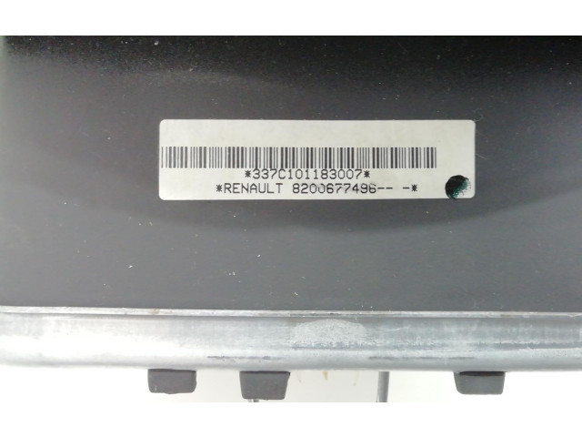 Подушка безопасности водителя 8200677496, 8200677496   Renault Clio III