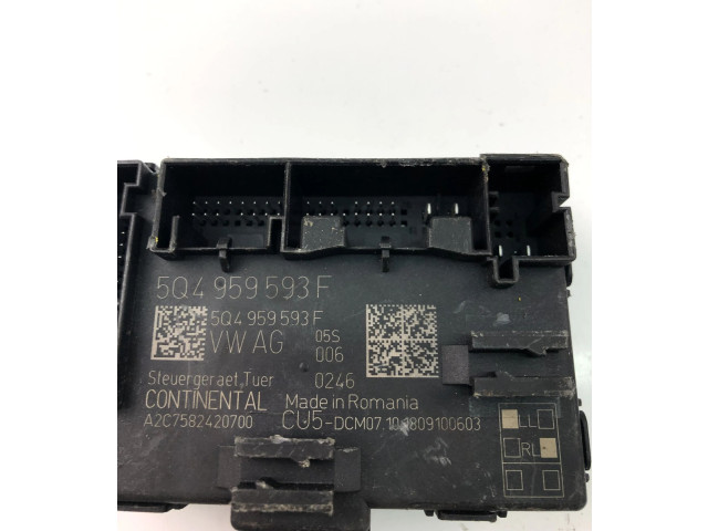 Блок управления 5Q4959593F   Volkswagen Golf VII