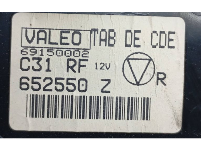 Блок управления климат-контролем 652550Z   Peugeot 406