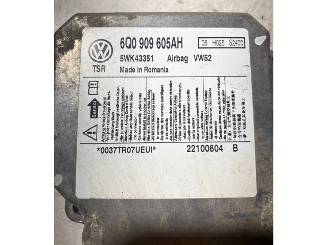 Блок подушек безопасности 6Q0909605AH, 5WK43351 Volkswagen Caddy