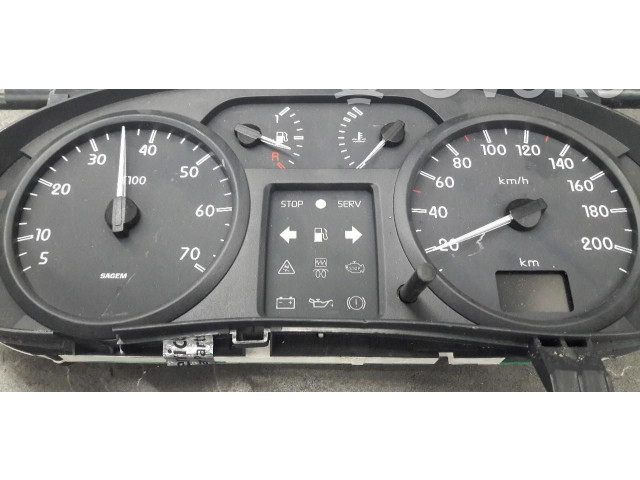 Панель приборов P8200176654B Nissan Kubistar