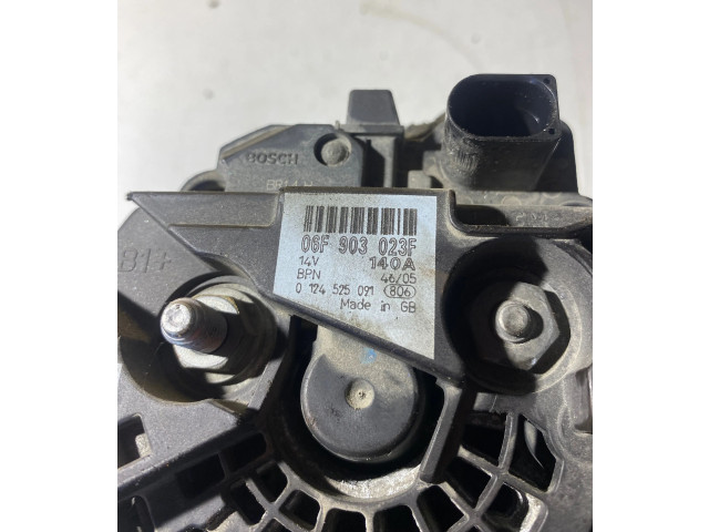 Генератор 06F903023F, 0124525091   Volkswagen PASSAT B6      