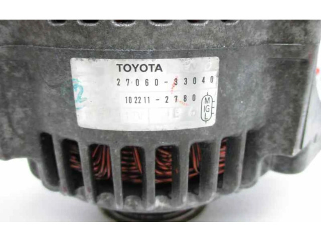 Генератор 2706033040 Toyota Yaris Verso