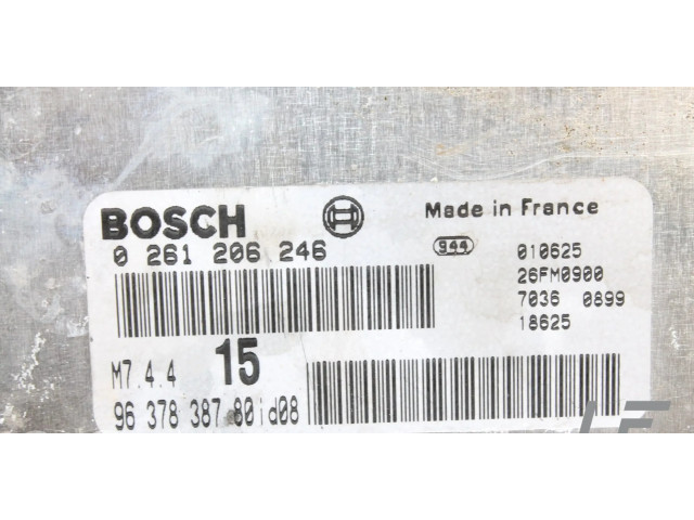 Řídící jednotka 0261206246 Citroen Saxo 2000