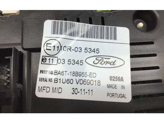 Турбина Ford Fiesta BA6T-18B955-ED