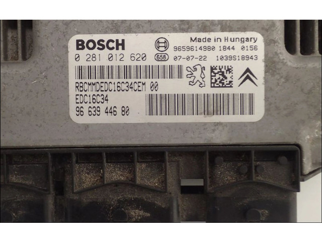 Řídící jednotka Citroen Berlingo 2007