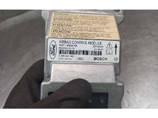 Блок подушек безопасности 3S5T14B056BB, 0285001493 Ford Ka