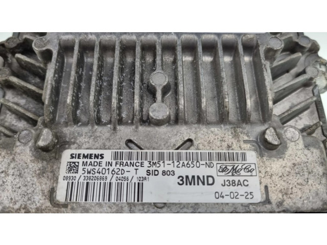 Řídící jednotka 5WS40162DT, 3M5112A650ND   Ford Focus C-MAX 2003