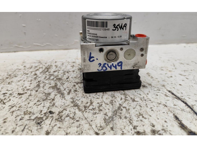 Блок АБС 476600078R Dacia Dokker 2012 - года