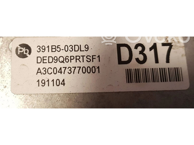 Блок управления двигателя 391B503DL9, 391A503DL9   KIA Niro