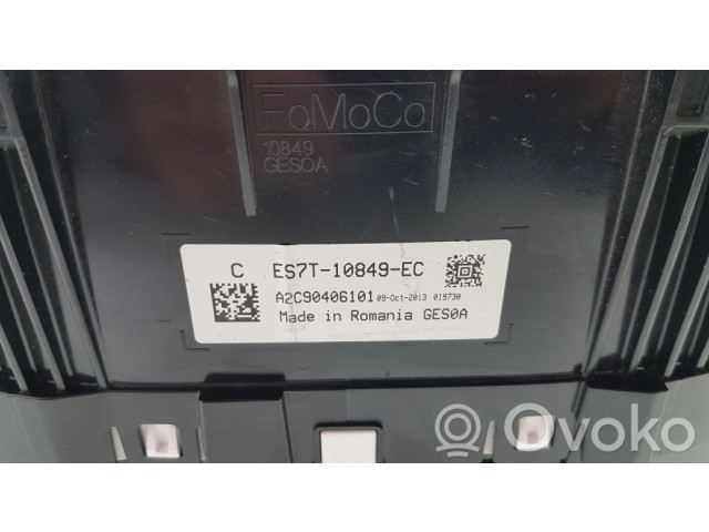 Přístrojová deska Ford Fusion II 2018 ES7T10849EC, A2C90406101