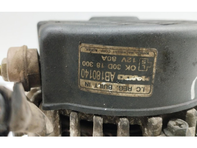 Генератор AB180140   KIA Rio      