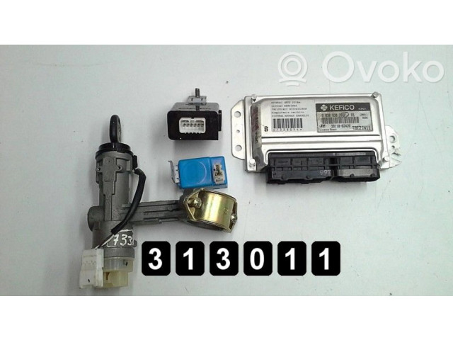 Блок управления двигателя 39110-02420 Hyundai Getz