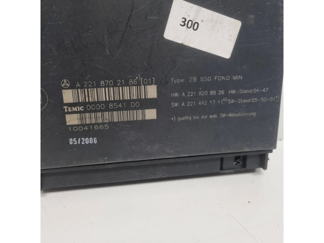 Блок комфорта A2218702186, A2218208926 Mercedes-Benz S W221