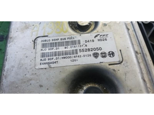 Блок управления двигателем Блок управления 55282050, MJD9DFD1.   Opel Combo D