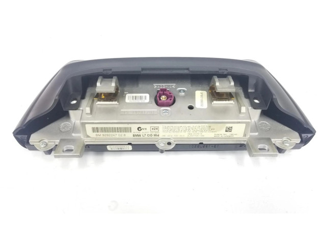 Дисплей 65509292247, 9292247 BMW 4 F36 Gran coupe