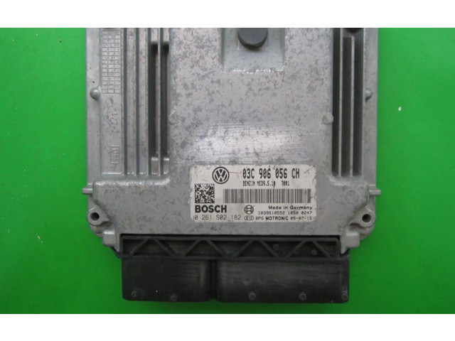 Блок управления двигателем Блок управления 03C906056CH, 0261S02182 Volkswagen Touran I