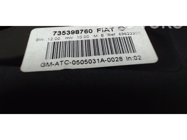 Блок управления климат-контролем 735398760 Fiat Croma