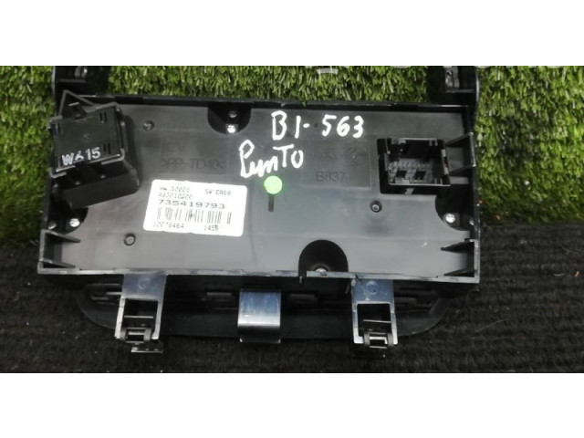 Блок управления климат-контролем 735419793 Fiat Grande Punto
